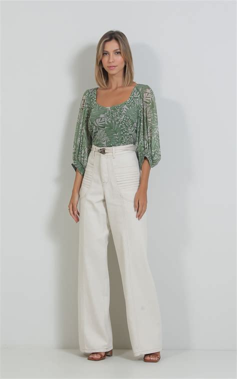 Cal A Wide Leg Sarja Loja Online De Roupas Femininas Brasil Em Gotas