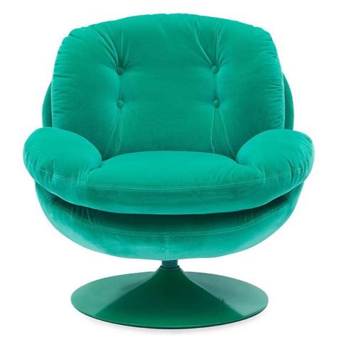 Fauteuil Memento POP Vert Clair Marque Athezza Loveuse Pivotante Pied