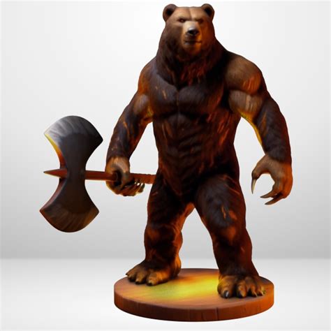 Hot Goblin ウェアベア ミニチュア ホットゴブリン 獣人フィギュア