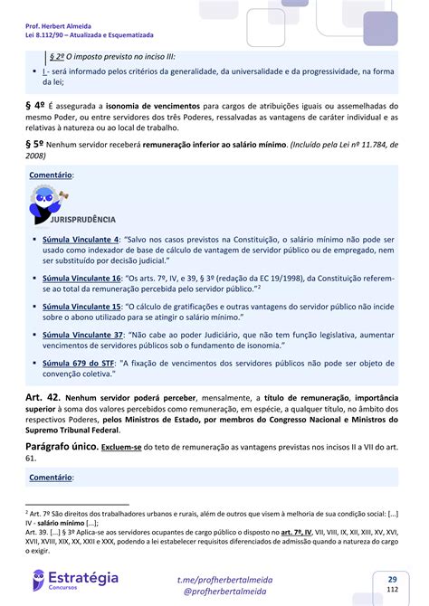 Lei 81121990 Atualizada E Esquematizada V 2021 Pdf