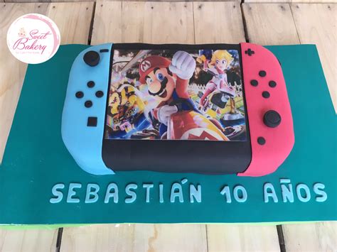 Nintendo Switch Cake Fiesta De Mario Cumplea Os Fiestas Infantiles