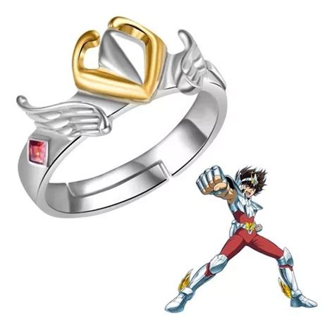 Anillo Caballeros Del Zodiaco Anime Saint Seiya De Pegaso Meses Sin