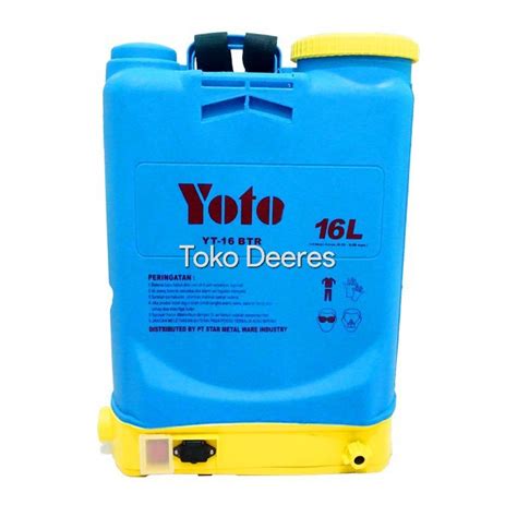 Jual Tangki Semprot Elektrik Yoto L Sprayer Semprotan Liter