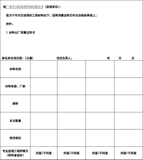 建筑材料报审表word文档在线阅读与下载无忧文档