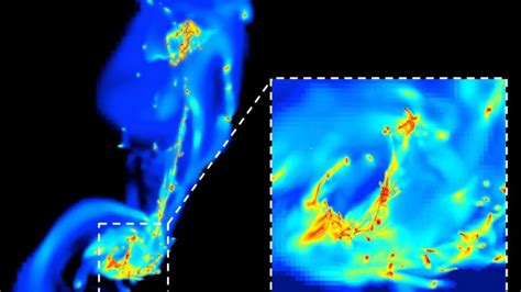 Astrophysicists Investigate Where Stars Form in Merging Galaxies