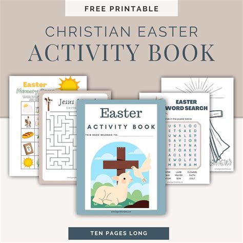 Christian Easter Activity Pages