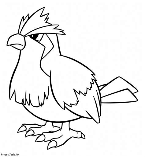 Pidgey Pokemonban kifestő