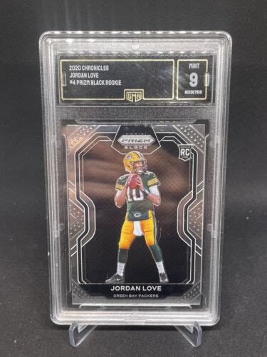 Panini Chronicles Prizm Black Pb Jordan Love Rc For Sale