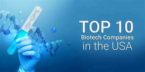 Top Biotech Companies In Usa Ceo Review Magazine