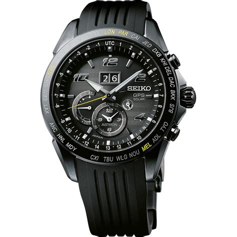 Seiko Sse J Men S Watch Astron Novak Djokovic World Time Gps Solar