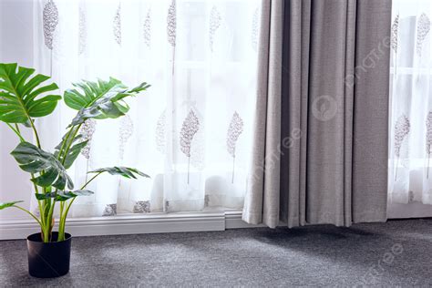 Hd Home Curtain Background Material Picture Curtain Window Curtain