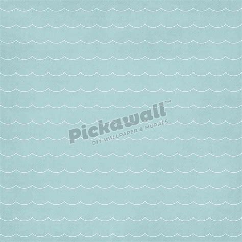 Blue wave pattern - Pickawall