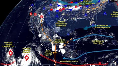 Onda Tropical Extender Su Eje Desde Oaxaca Al Centro Del Pa S