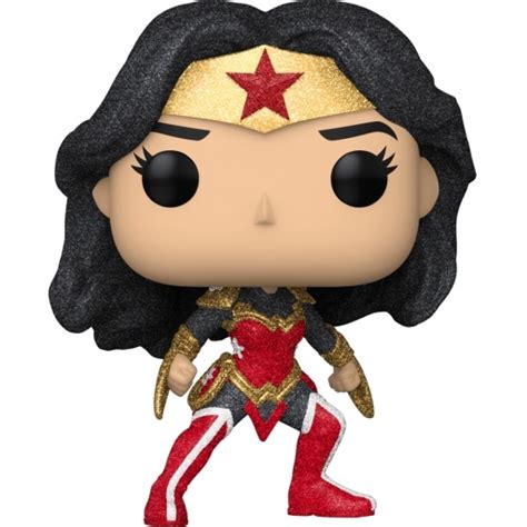 Funko POP Wonder Woman Classic with Cape (Diamond Glitter) (Wonder ...