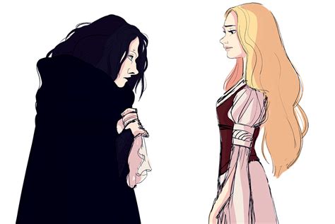 Art of Miranda Yeo — a little Wormtongue and Eowyn sketch