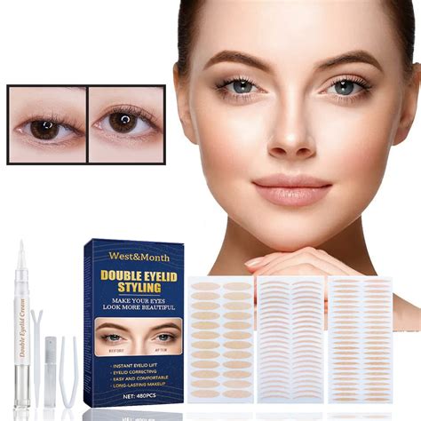 Buy Eyelid Tape For Hooded Eyes 480 Pcs Eyelid Lift Strips Instant Eye