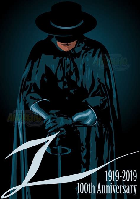 Zorro 100 anniversary poster | Zorro movie, Comic movies, The mask of zorro