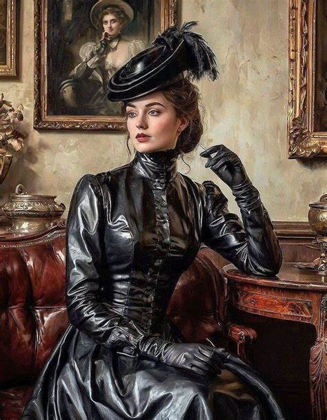 Pin By Jane Eyre TG On Retro In 2024 Leather Outfit Leather Outfits