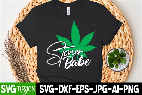 Stoner Babe T Shirt Design Huge Weed SVG Bundle Weed Tray SVG Weed Tray Svg Rolling Tray Svg