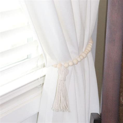 64 DIY Curtain Tie Backs | Guide Patterns