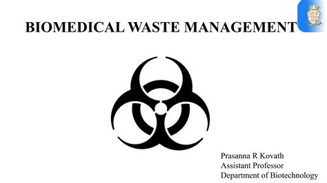 Biomedical Waste Ppt Free Download