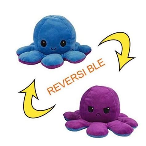 Tik Tok Reversible Octopus Plush Hobbies And Toys Toys And Games On Carousell