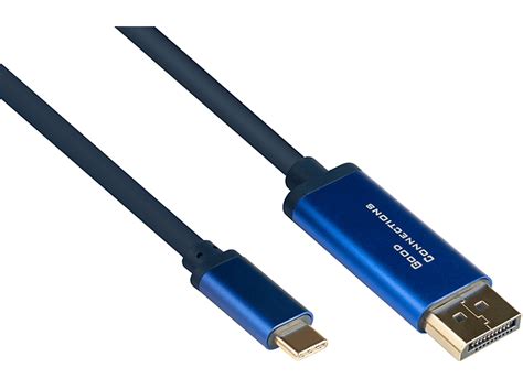 GOOD CONNECTIONS USB C An DisplayPort 1 2 SmartFLEX Kabel 4K UHD