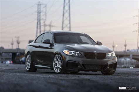 Mineral Grey BMW 228i M Sport with VMR Wheels