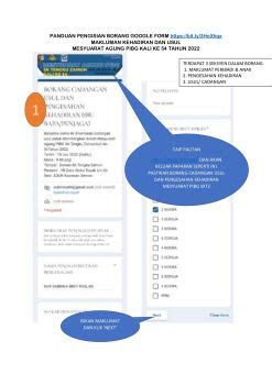 PANDUAN PENGISIAN BORANG GOOGLE FORM Cikgu Sabrina Flip PDF AnyFlip