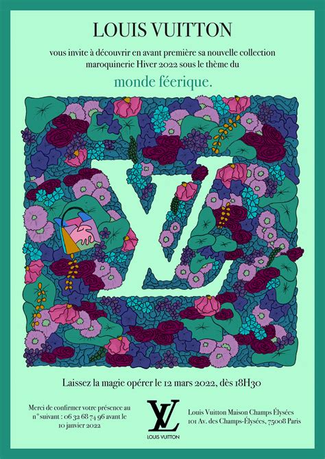 Affiche Louis Vuitton On Behance