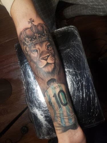 45 Inspiring Lionel Messi Portrait Tattoo Ideas Celebrating The