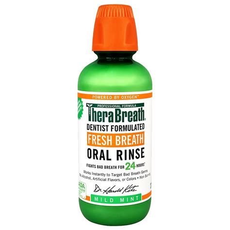 Therabreath Fresh Breath Oral Rinse Mild Flavor Walgreens