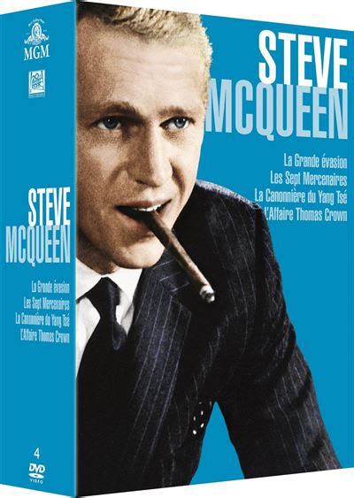 Coffret Steve Mcqueen Films Dvd Dvd Zone John Sturges Norman