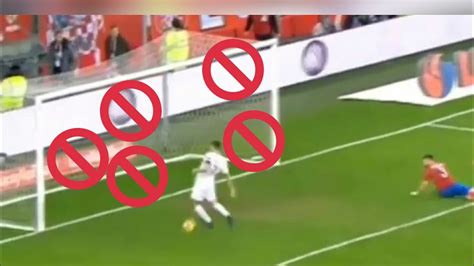 Robert Lewandowski Nie Trafia Do Pustej Bramki YouTube