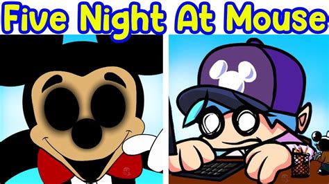 Friday Night Funkin Vs Five Nights At Micky Mosue Fnf Mod Five