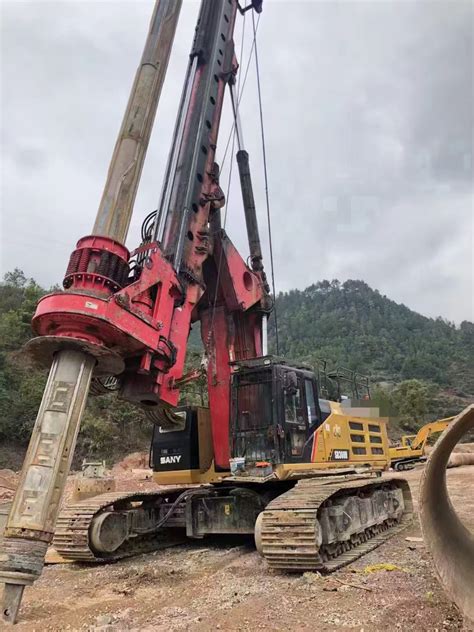 Sany Rotary Drill Rig Sr H Drillmaster Engineering Technology