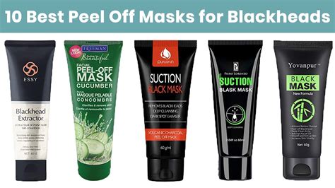 10 Best Peel Off Masks For Blackheads 2019 Best Activated Charcoal