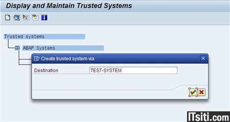 Configure Sap Trusted And Trusting System