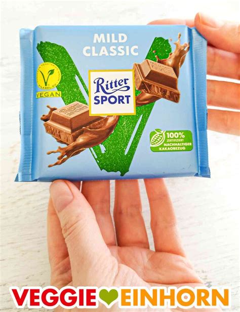 Vegane Milchschokolade Von Ritter Sport Mild Classic