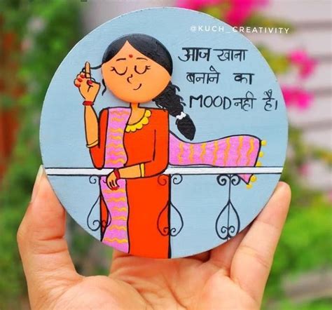 Pin By Nivedita Singh On Craft Book Art Diy Mini Canvas Art Hand