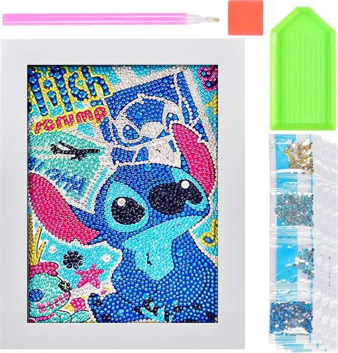 Stitch Diamond Painting Stitch D Diamond Painting Kit Pour Adultes