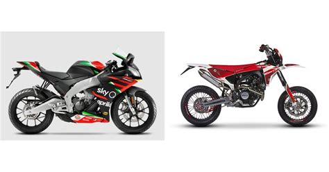 Motorrad Vergleich Aprilia RS 125 Replica 2022 Vs Fantic XMF 125