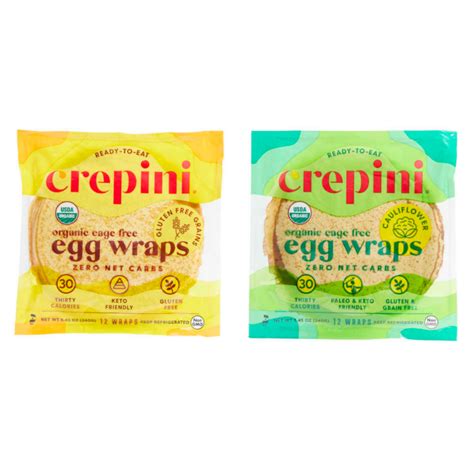 Crepini Adds Two New Organic Egg Wraps To Product Lineup At Costco Crepini Foods Llc