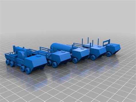 Free 3d File Assorted 8 Wheel Trucks In N Scale 🛞 ・model To Download