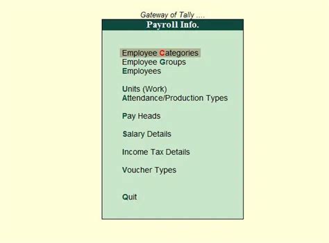 How To Do Payroll Management In Tally Erp 9