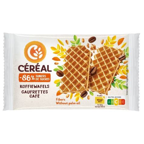 Céréal Koffiewafels 90 gr Lowcarbcenter nl