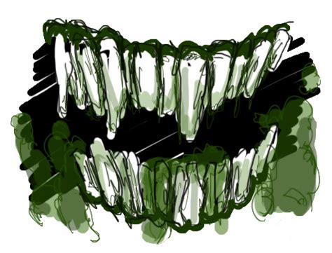 zombie mouth by mfGRIM4 on DeviantArt