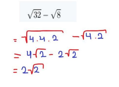 Tex Sqrt 32 Sqrt 8 Tex AYUDA POR FAVOR AAA Brainly Lat