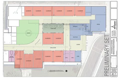 High School Floor Plan Layout