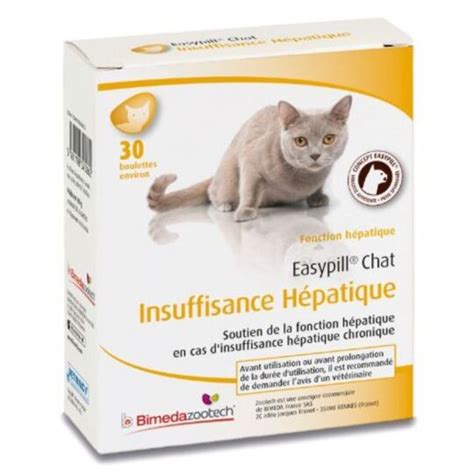 Easypill Insuffisance Hépatique Chat 30 Boulettes à Prix Carrefour